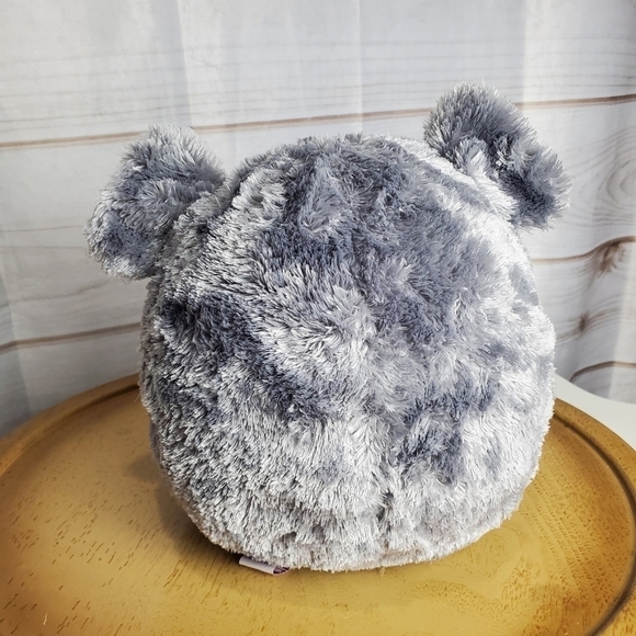 Ty Beanie Ballz Thunder the Elephant Gray Purple Round Plush Stuffed Animal 9" - Picture 5 of 10